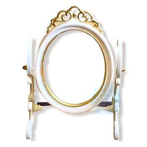 vtg EuroMarchi Rococo Vanity Mirror • Italy